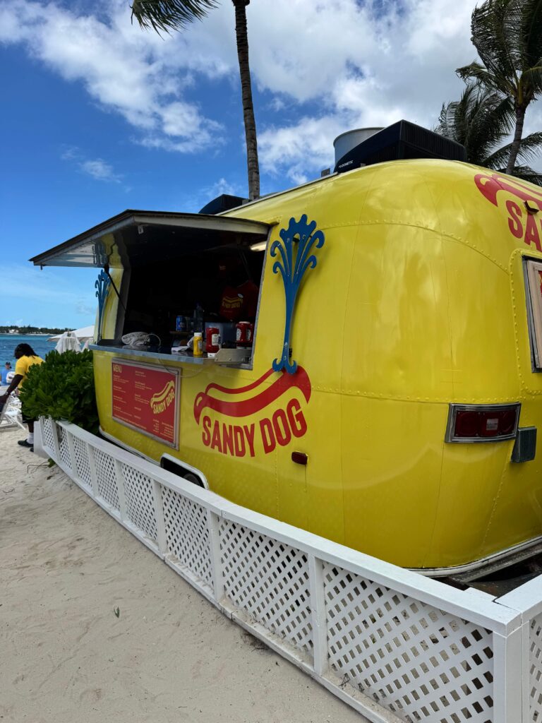 Food truck at baha mar