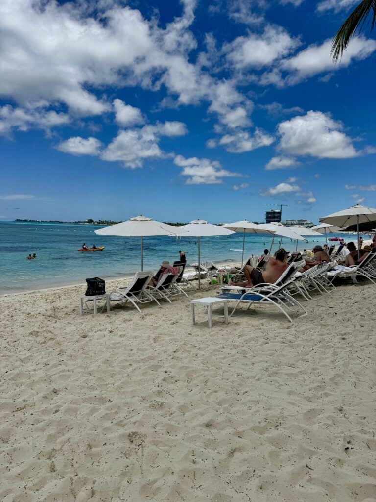 Beach at grand hyatt baha mar