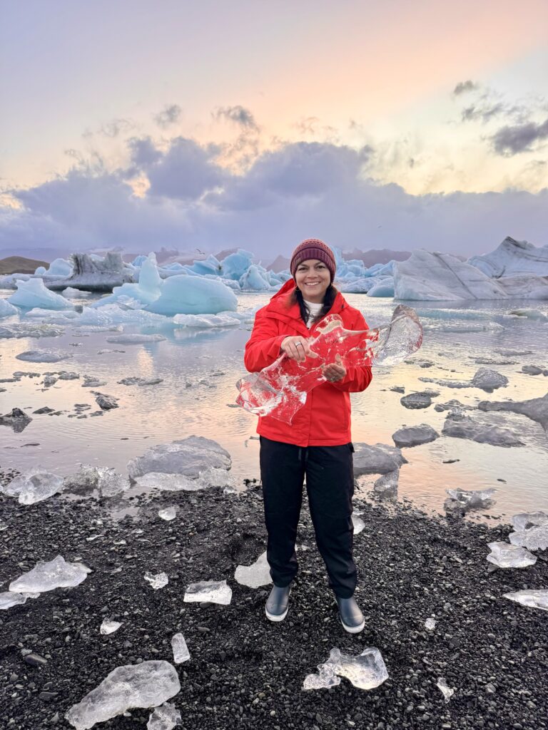 Diamond Beach, Lagoon Iceland